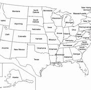 Image result for Free Printable USA Map with States