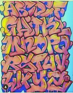 100+ idées de Alphabet Graffiti Tag Street Art | police d'écriture, lettrage graffiti, art de rue