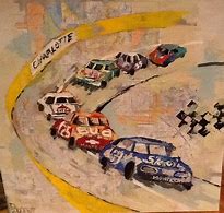 Image result for Old NASCAR Wall Art