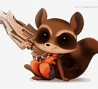 Image result for Cute Rocket Guardians of the Galaxy