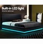 Image result for Black Floating LED Bed