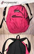 Image result for Jansport Backpack Pink and Black
