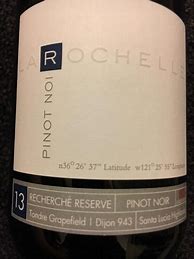 Image result for Rochelle Pinot Noir Tondre Grapefield