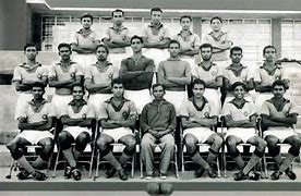 Image result for 1960 Rome Olympics Indian Football Team