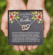 Image result for Brother Memorial Gifts
