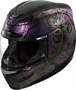 Image result for Purple Motorcycle Helmet