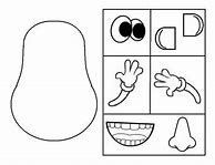 Image result for Mr Potato Head Five Senses Worksheet