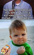 Image result for Child Answer Phone Meme