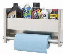 Image result for Garage Paper Towel Holder with Shelf