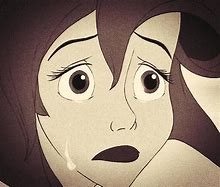 Image result for Disney Princess Ariel Mermaid Sad