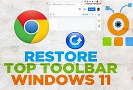 Image result for Restore Google Chrome Toolbar