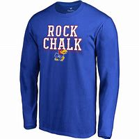 Image result for Rock Chalk Jayhawk Shirt