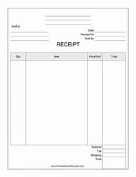 Image result for Printable Bill Receipt