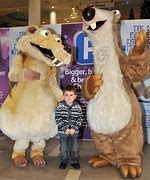 Image result for Sid the Sloth Mascot