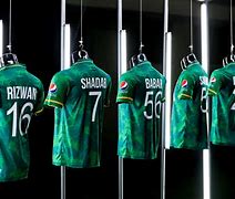 Image result for Backside of Pakistan Cricket Kit