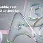 Image result for Bubble Text Design
