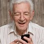 Image result for Old Person Using Cell Phone