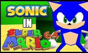 Image result for Mario 64 Sonic