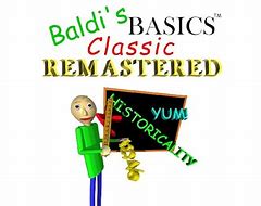 Image result for Baldi Basics Logo Title