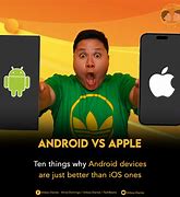 Image result for Android vs Apple Bubble