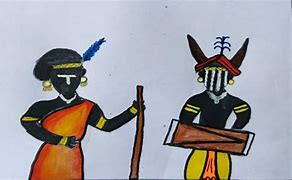 Image result for Xhhattisgarhi and Kerala Art