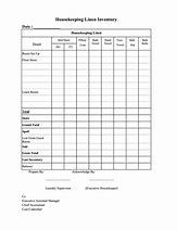 Image result for Housekeeping Inventory