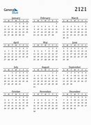 Image result for 2121 Calendar