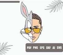 Image result for Bad Bunny Quotes SVG