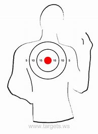 Image result for Printable Shooting Target Silhouettes