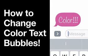 Image result for Colors iPhone Text Message Issue