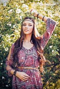 Image result for 70s Hippie Style