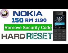 Image result for Nokia 1190 8-Digit Security Code