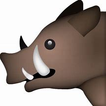 Image result for Shocked Boar Emoji