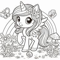 Image result for Cute Alicorn Coloring Pages