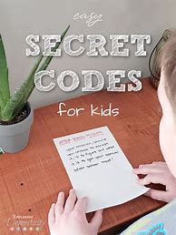 Image result for How to Make a Secret Code for Kids