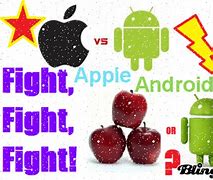 Image result for Android vs Apple Fighting PNG