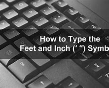 Image result for Feet and Inches Sign
