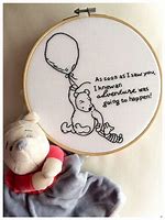 Image result for Winnie the Pooh Hand Embroidery