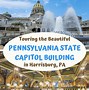 Image result for PA Capitol Building at Night