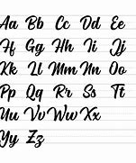 Image result for Cursive Letters Images