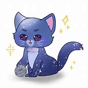 Image result for Funny Galaxy Cat Vector