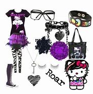 Image result for Hello Kitty Emo Clothes