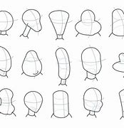 Image result for Caricature Head Shapes