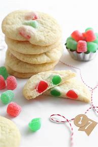 Image result for Christmas Gumdrop Cookies