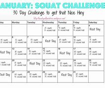 Image result for 3000 Squat Challenge Sheet