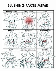 Image result for Sonic Blushing Meme Knuckles
