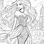 Image result for Phone Case Mermaid Coloring Pages