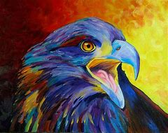 Image result for Eagle Perched Artwork