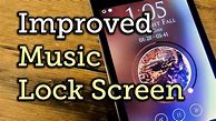 Image result for iOS 7 Music Lock Screen