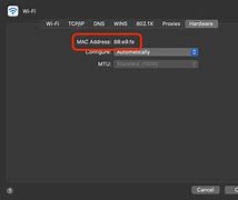 Image result for WiFi Mac Address